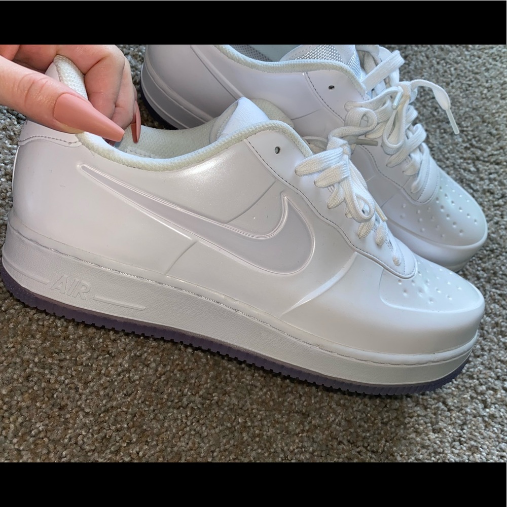 White Air Force one pro cup foamposite size 11 brand new with box